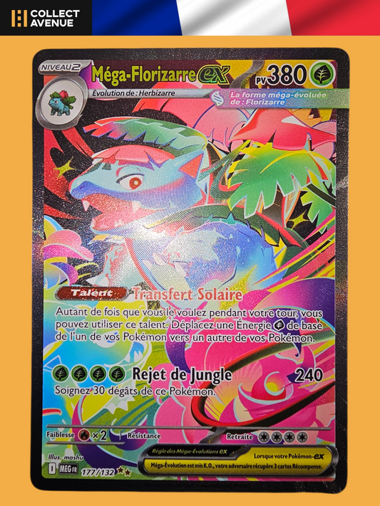 🚦Carte Pokémon Méga-Florizarre EX 172/132 FR🚦