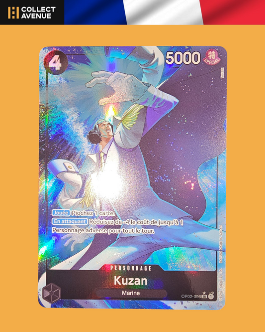 ☠️🚦One Piece Kuzan OP02-096 SR FR🚦☠️