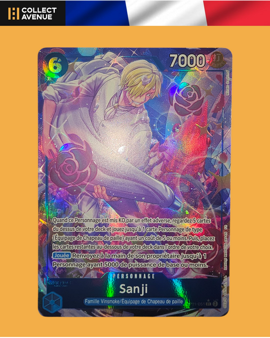 ☠️🚦One Piece Sanji OP11-051 SR FR🚦☠️