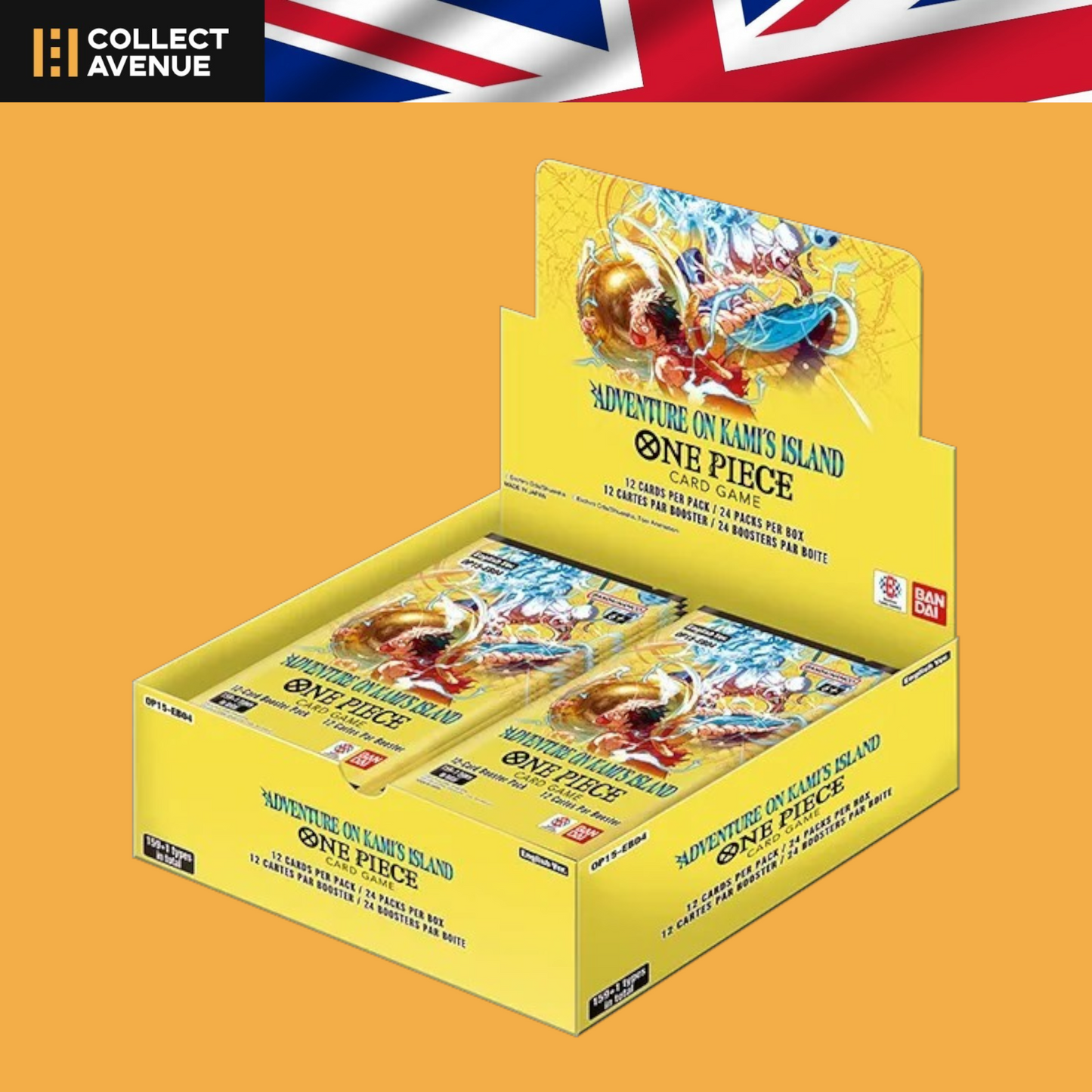 ☠️🚦Précommandes - One Piece - Displays - OP15 - Aventure On The Island Of The Gods - English🚦