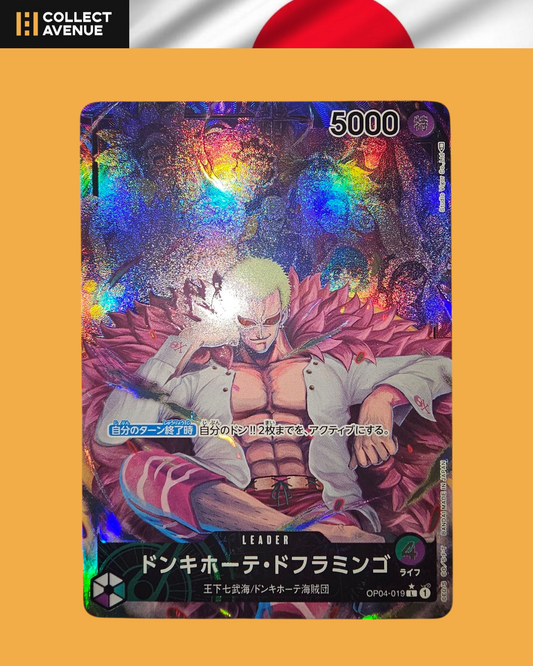 ☠️🚦One Piece Donquichotte Doflamingo OP04-019 L Japanese🚦☠️