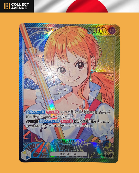 ☠️🚦One Piece Nami OP11-041 L Japanese🚦☠️