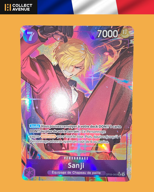 ☠️🚦One Piece Sanji OP09-065 SR FR🚦☠️