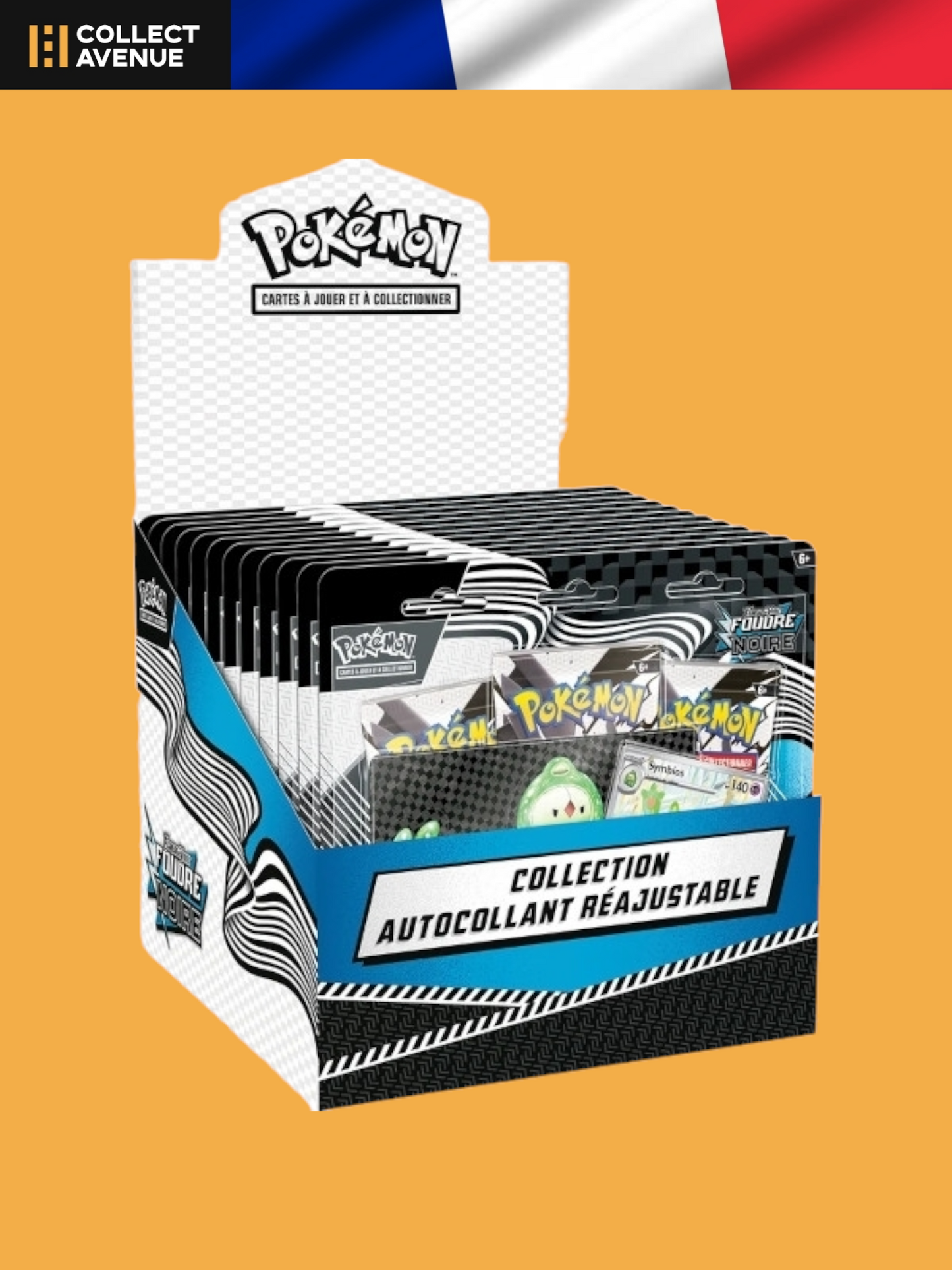 🚦Pokémon - Display de 12 Tripacks - Foudre Noire - EV10.5 FR🚦