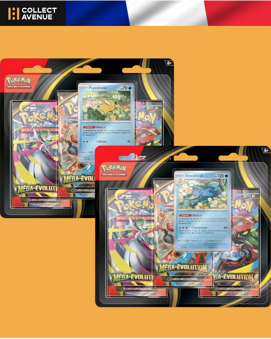 🚦Précommandes - Pokémon - Duo Tripack - ME01 Méga-Évolution FR🚦