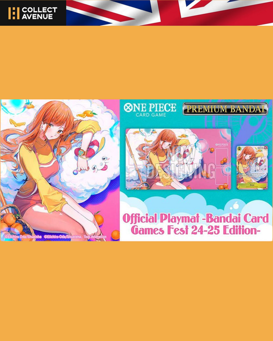 ☠️🚦One Piece Card Game Official Playmat Bandai Card Games Fest 24-25 Edition🚦☠️