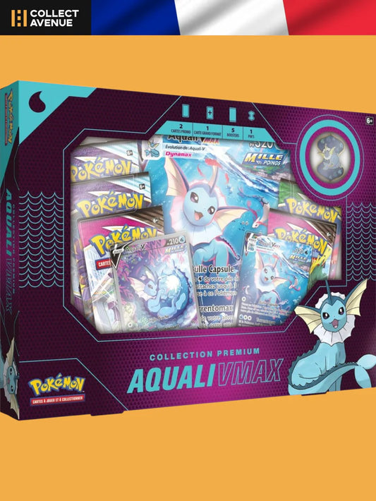 Pokémon - Coffret Collection Premium Aquali-Vmax - Version Française