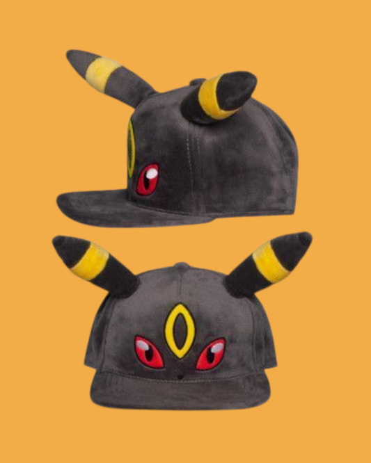 🚦Pokémon - Casquette - Noctali - Version Peluche🚦