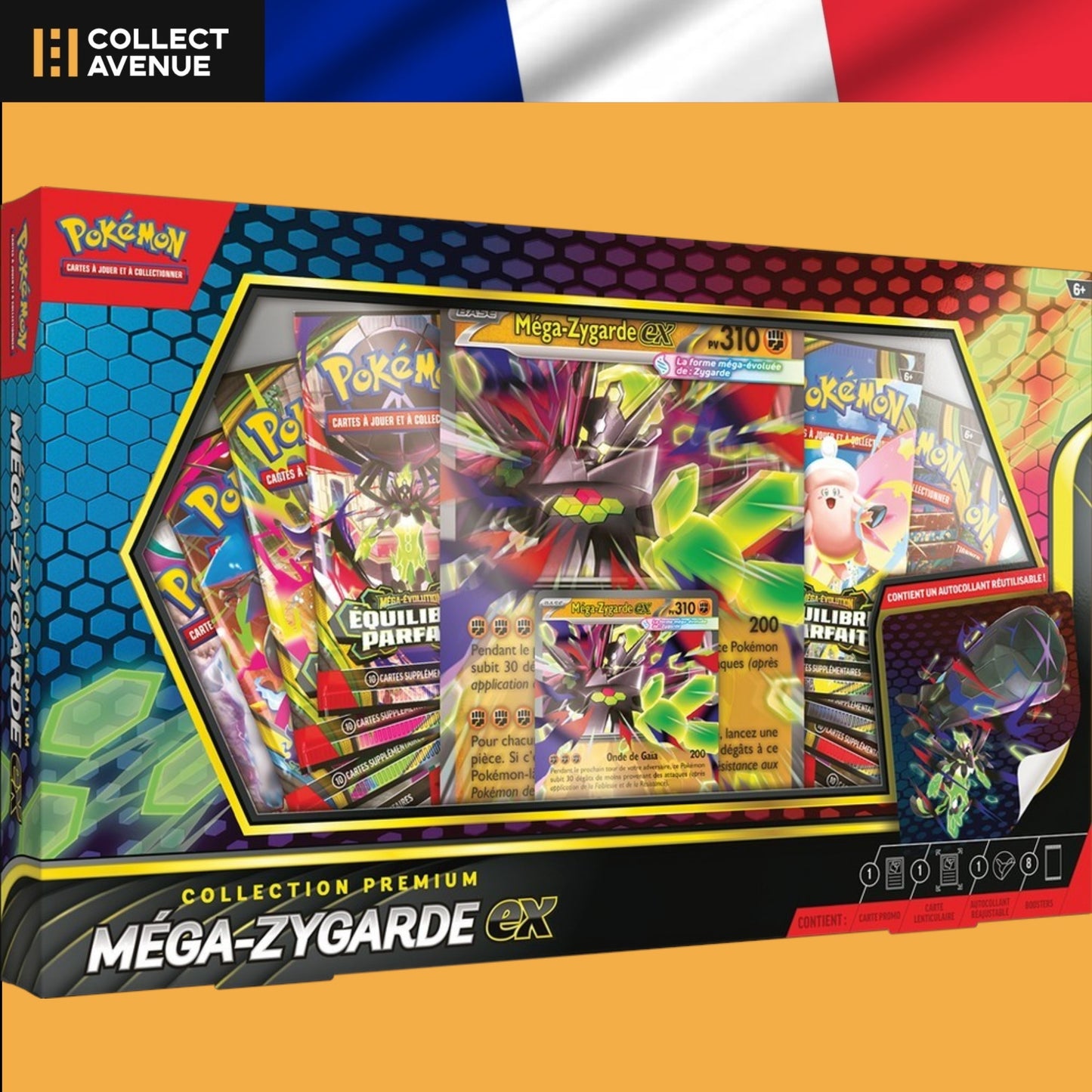 Pokémon - Coffret Méga-Zygarde Ex Collection Premium