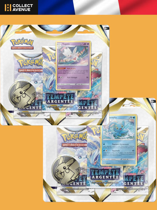 Pokémon - Duo Tripacks Tempête Argentée EB12 - Version Française (2 illustrations)